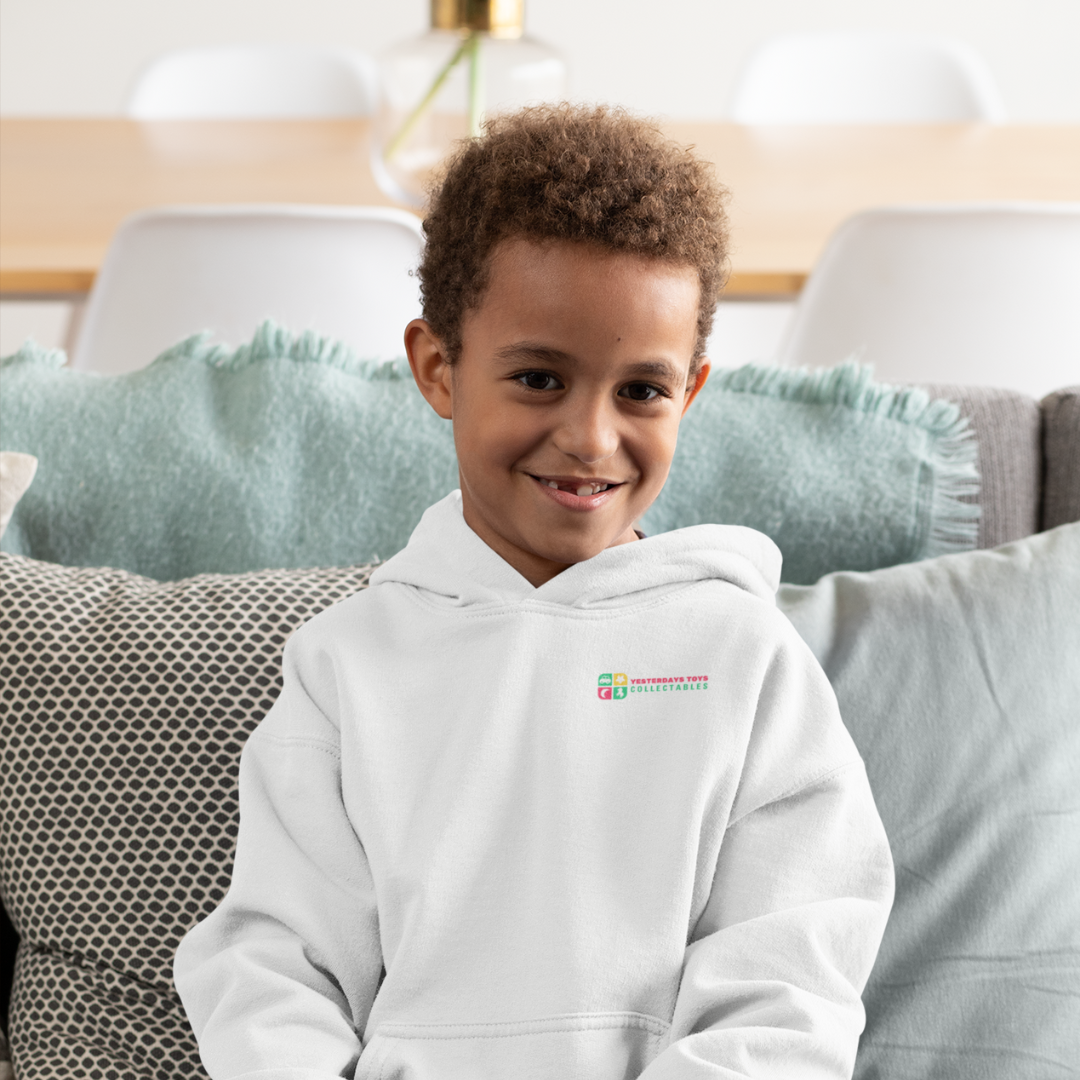 Yesterdays Toys & Collectables Kids Classic White Hoodie