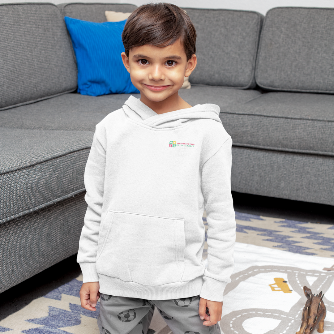 Yesterdays Toys & Collectables Kids Classic White Hoodie